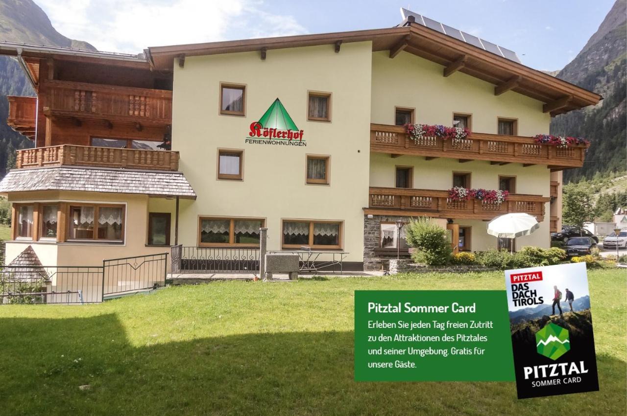 Koeflerhof Appartements St. Leonhard im Pitztal Zewnętrze zdjęcie